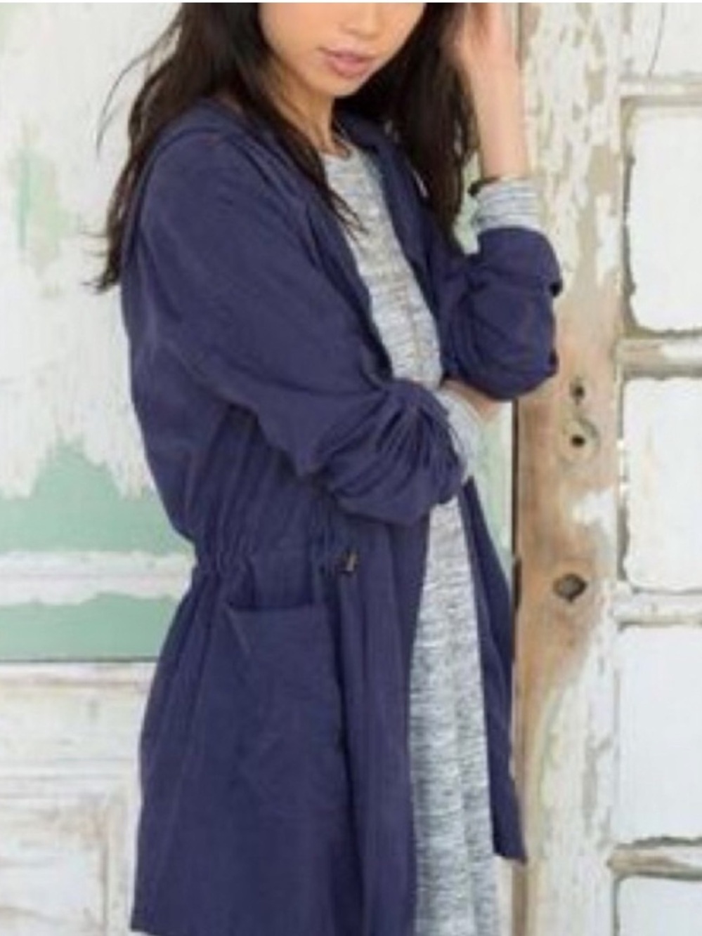 Alya Women’s Open Front Tie Jacket